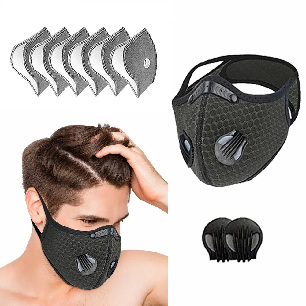 Reusable Half-Face Anti-Pollution Sports Masks