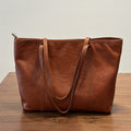 Cowhide Printemps Été Sac à épaule de grande capacité