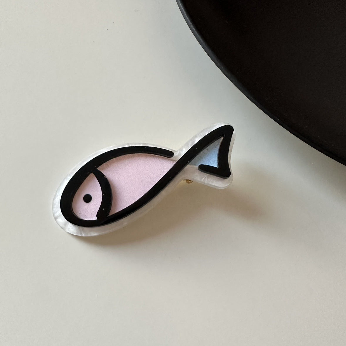 Mignon Barrettes de poisson Fishbone Hairpin Girl Bang Clip cheveux cassés