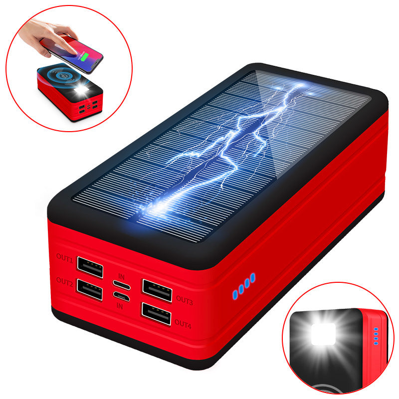 Alimentation de recharge sans fil portable de grande capacité