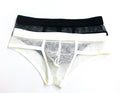 Sous-vêtements homme Transparent Mesh Slips Basse taille Convex Design Sous-vêtements hommes
