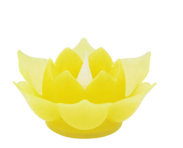 Plastique électronique Big Lotus avec lampe à batterie