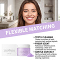Poudre de dents blanchissant la menthe