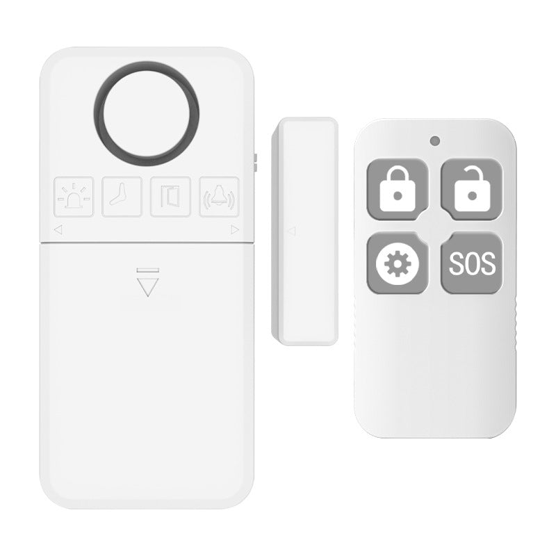 Capteur d'alarme de porte et de fenêtre sans fil avec télécommande
