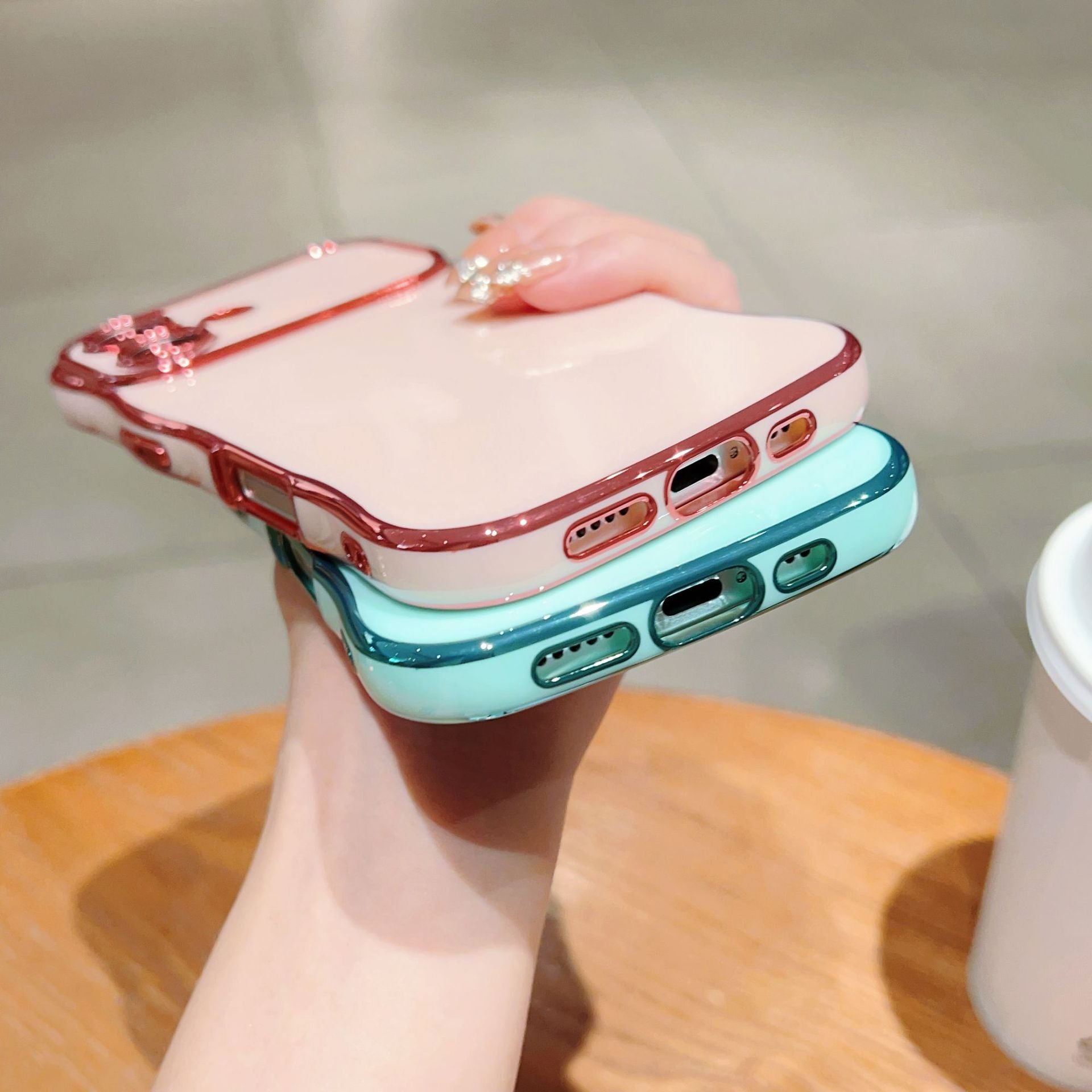 Étui de téléphone Étalonnage Grande fenêtre