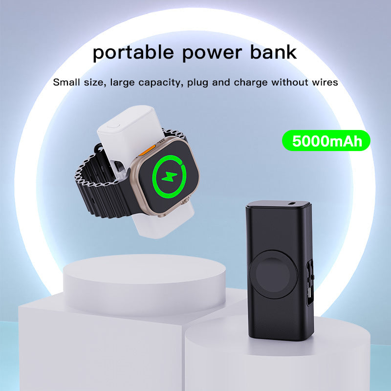 Banque d'alimentation portable à double tête pliante rapide de grande capacité