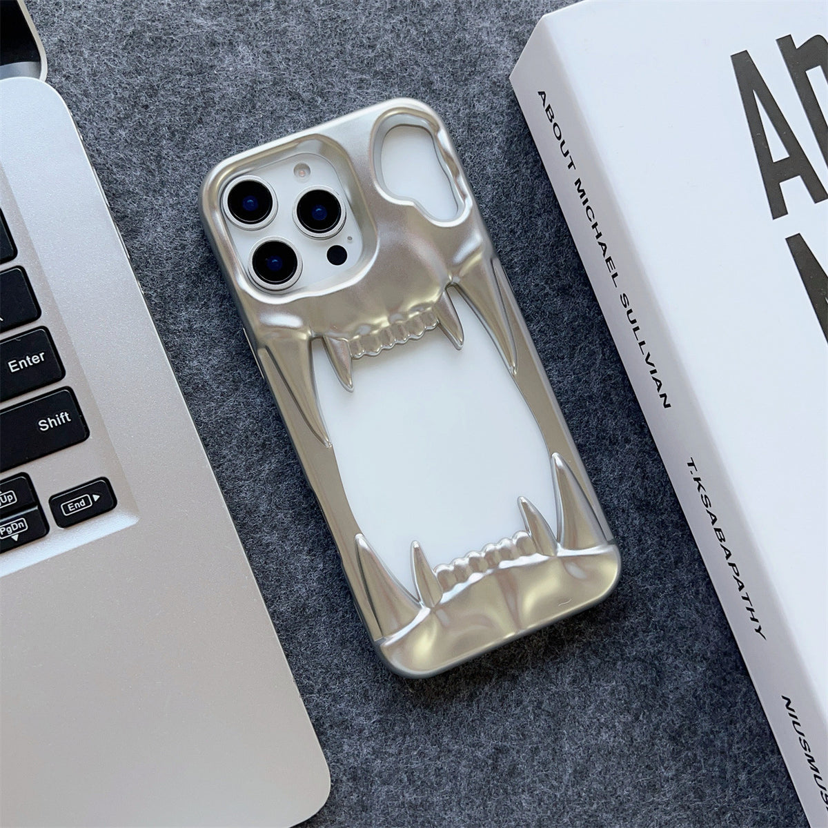 Étui télephonique de Tiger-Tooth avec 15 coupures
