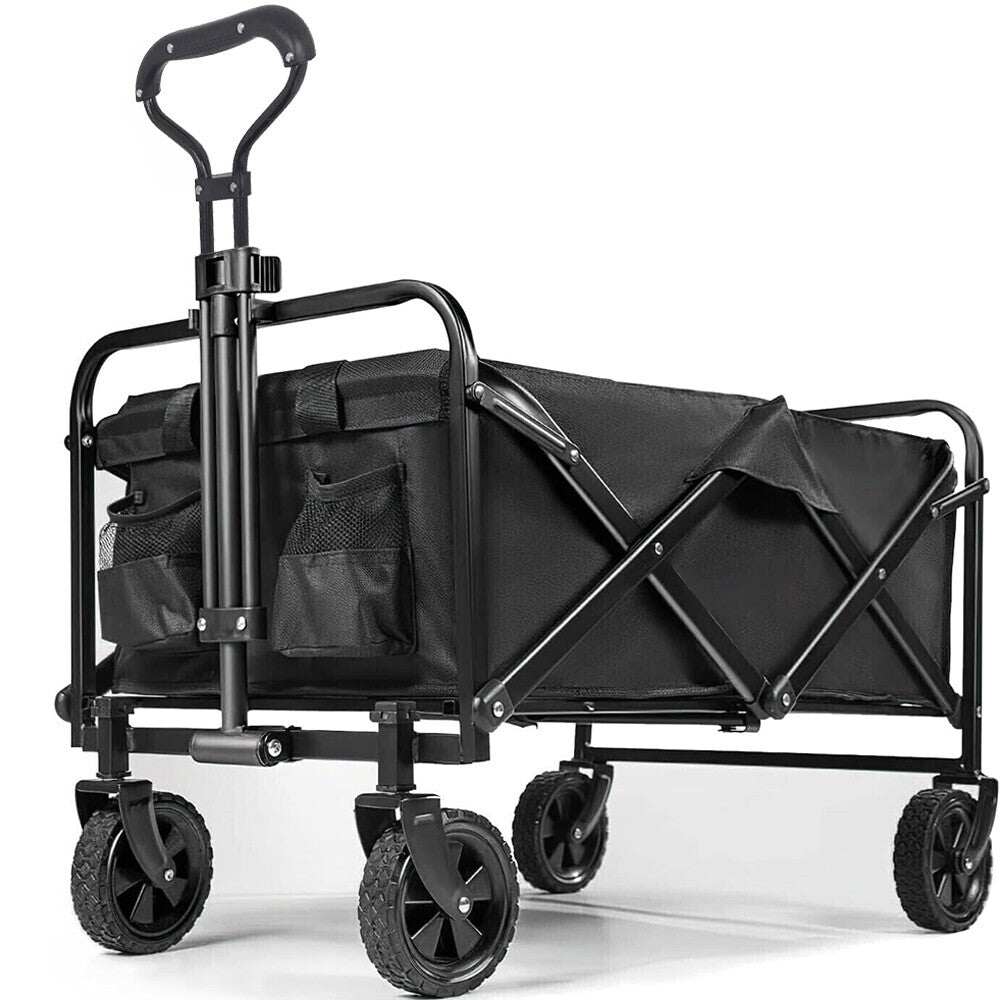 200KG Chariot pliable de service lourd Wagon Garden Beach Camping Festival UK