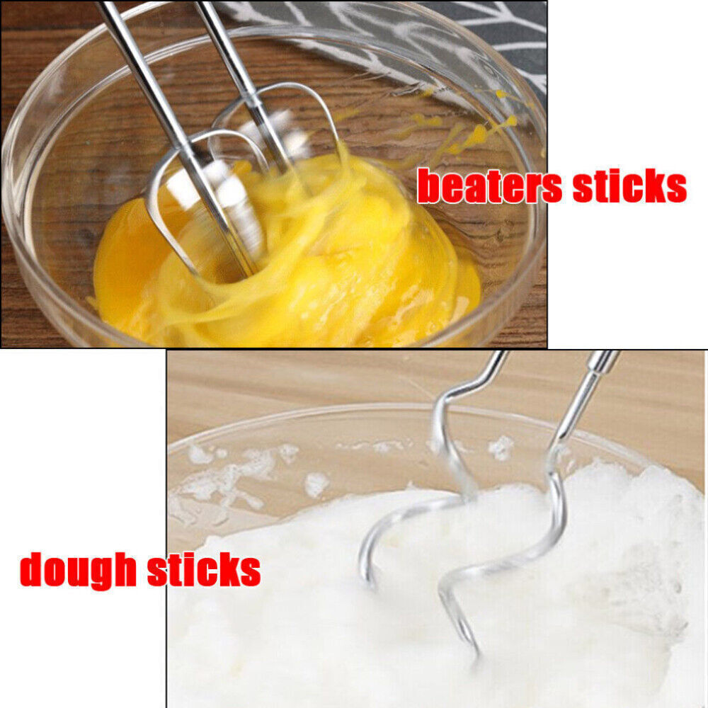 Mélangeur électrique à main Whisk 7 vitesse de mélangeur de cuisine Egg Beater crème mélangeur de gâteau