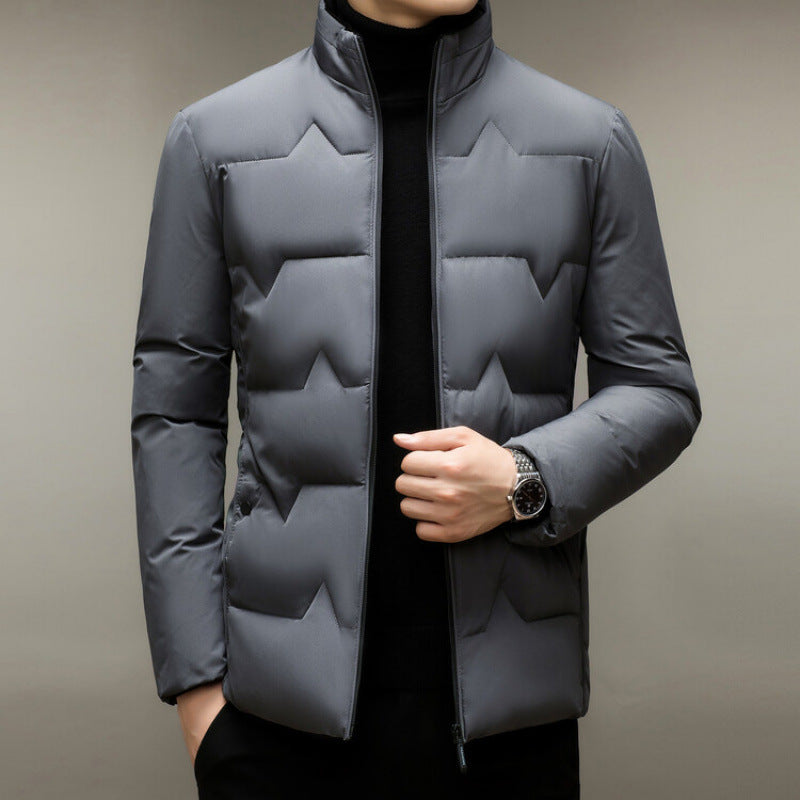 Veste rembourrée en coton pour homme d'âge moyen