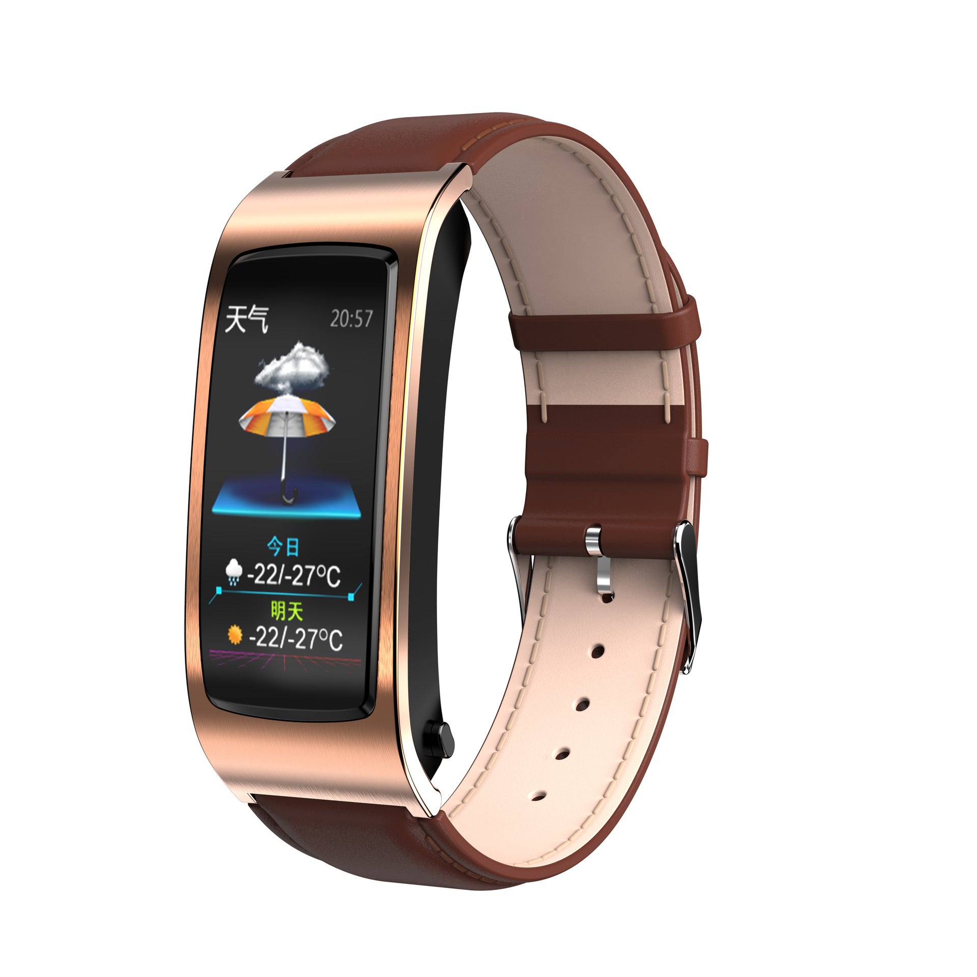 114 Informations sur l'écran Synchronisation Call Prompt K11 Call Smart Bracelet