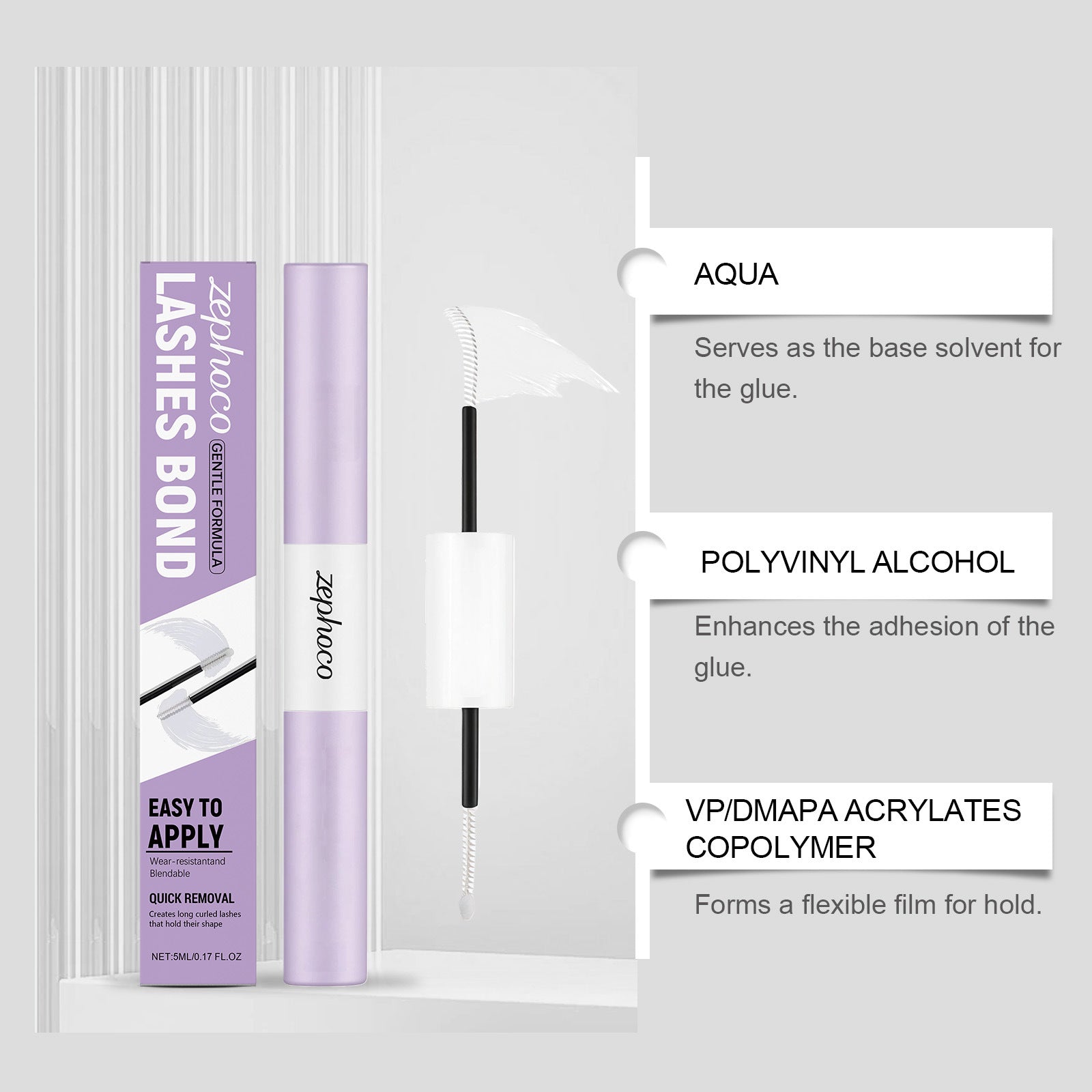 Doux Mascara à l'aspect naturel