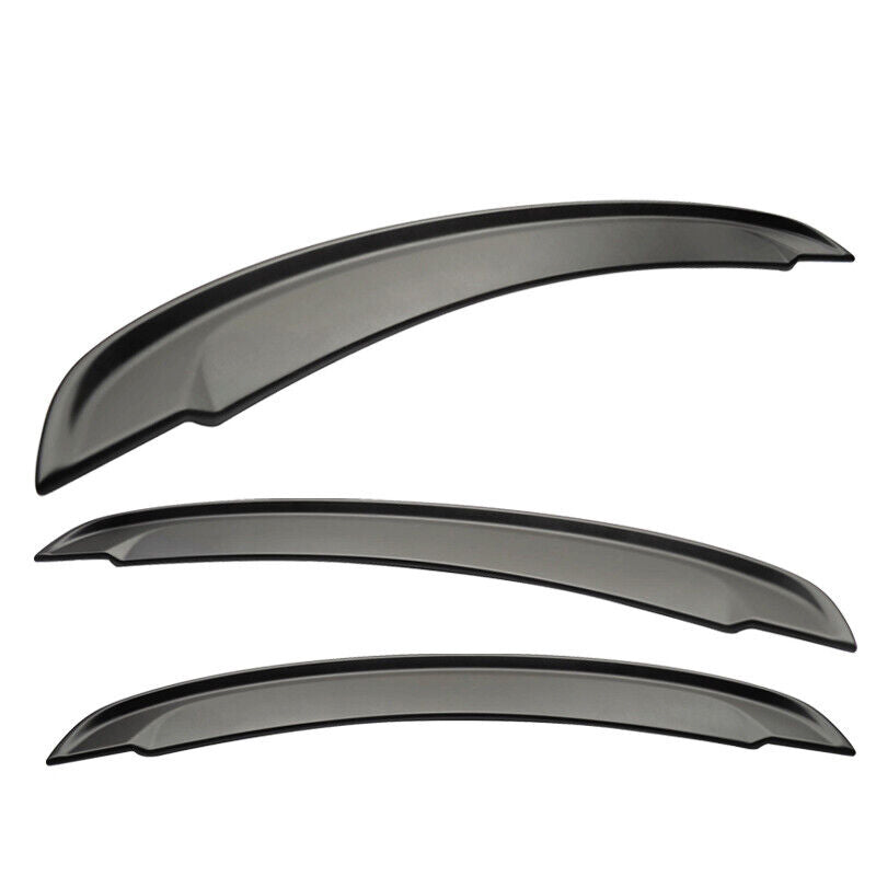 OE Style Trunk Spoiler Aile peint noir mat - ABS