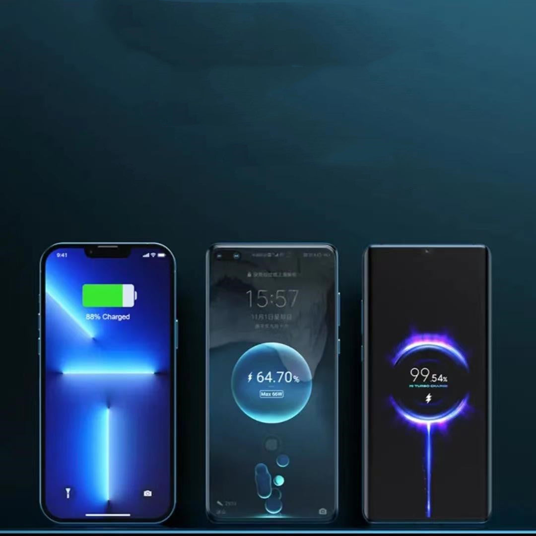 Banque de puissance industrielle transparente créative 10000 mAh