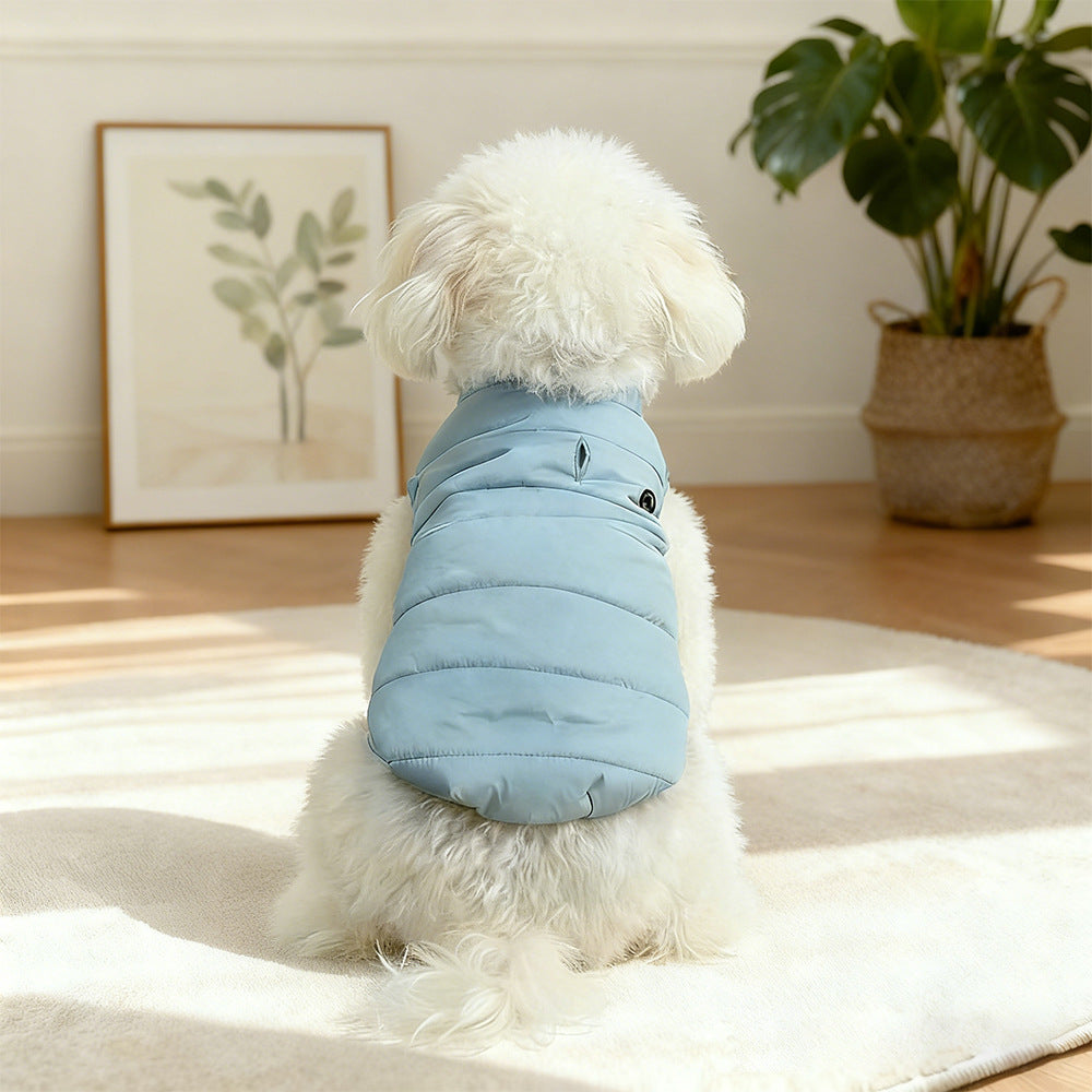 Manteau de coton chaud d'hiver pour animaux de compagnie