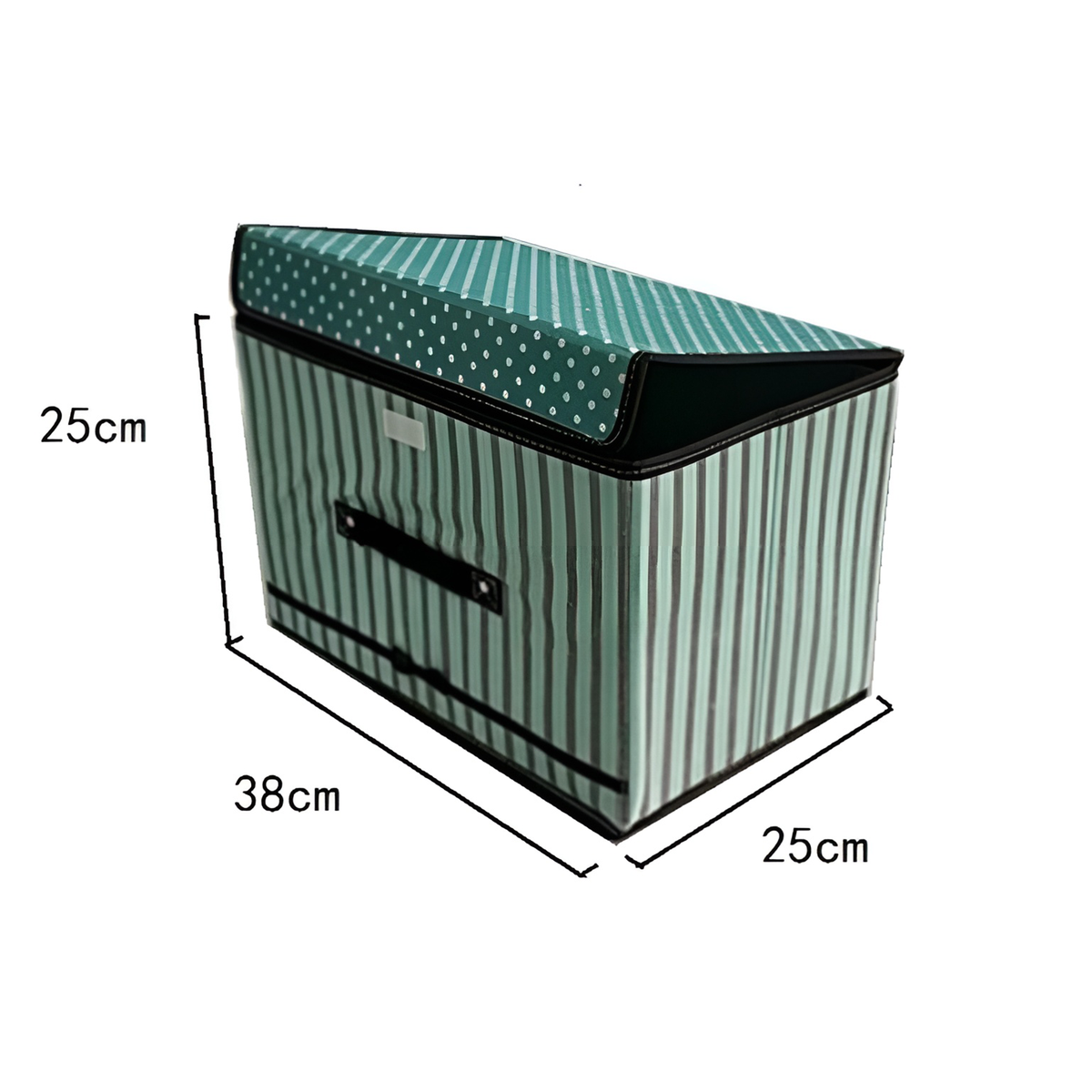 Boîte de rangement pliable en cube de rangement en cube de tissu Organisateur de jouets en cube avec couvercle