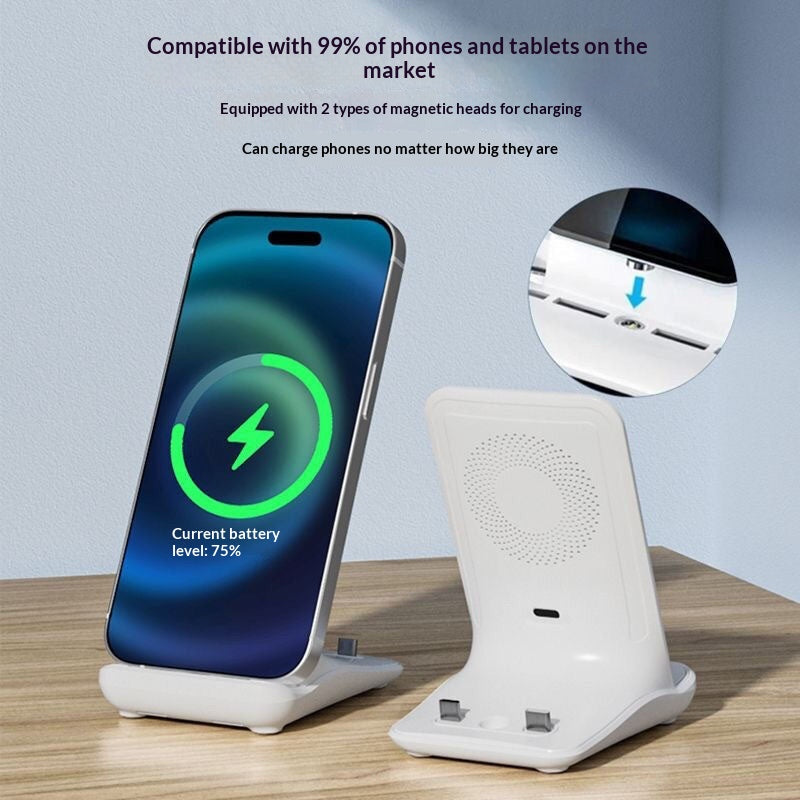 Support de recharge pour téléphone sans fil rapide