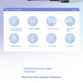 Support de téléphone pour streaming en direct Anti-shake Rétractable caméra Smart Head Stabilizer Main-il