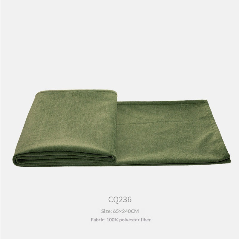 Couverture à lancer vert vintage de luxe légère