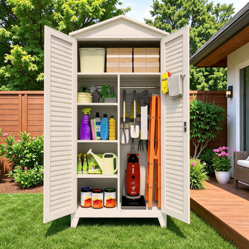 Spire79.1 Tall Metal Tool Storage Cabinet