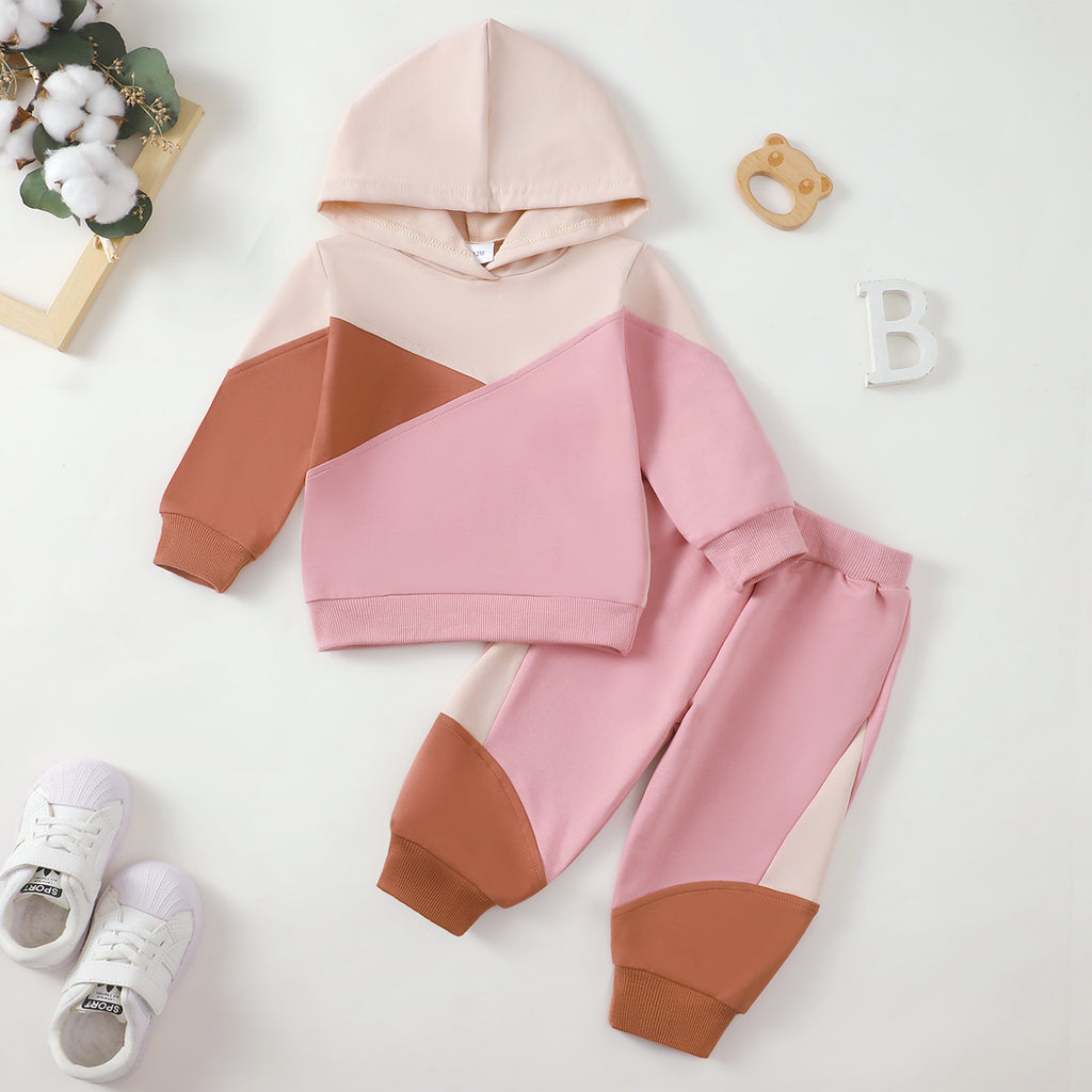 Set à capuche pour enfants en patchwork