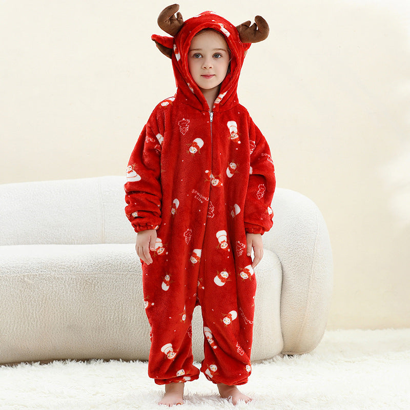 Lapin Animal Pajamas Version Toilette Accueil Service