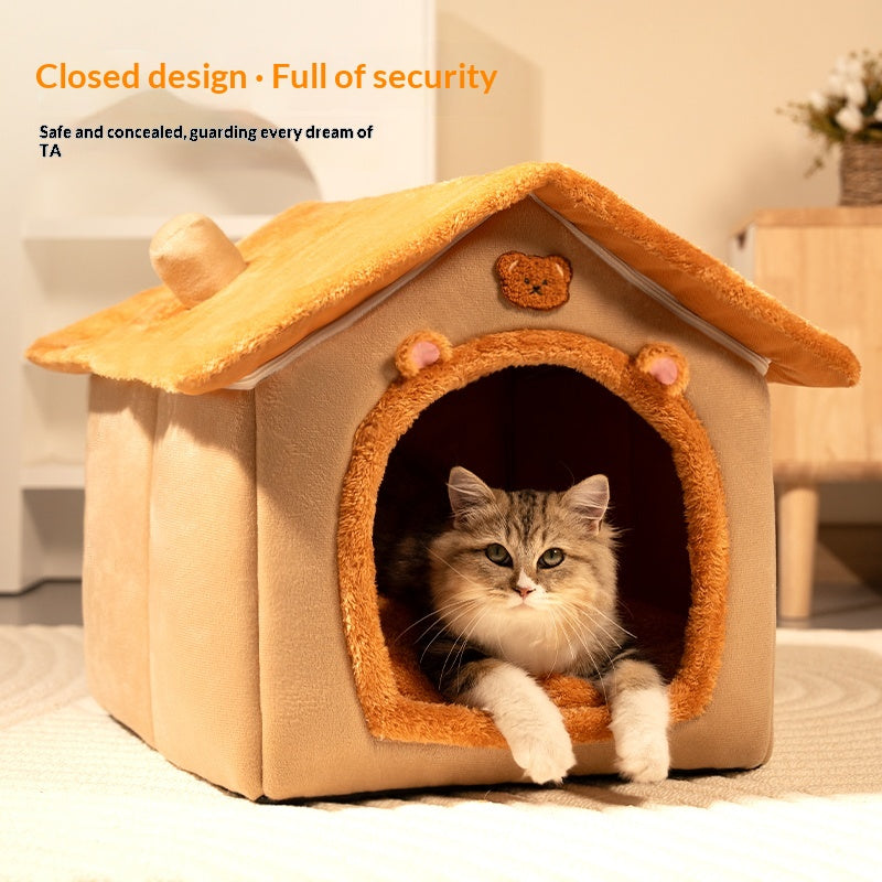 Lit Cat en forme de maison