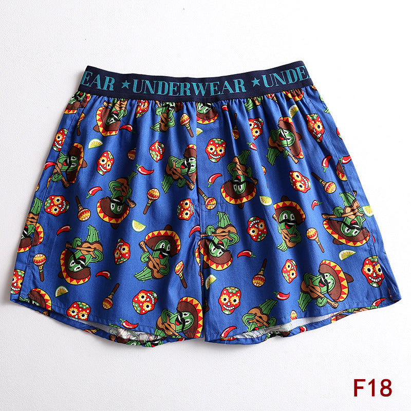Sous-vêtements Hommes Coton Boxer Loose Respirant
