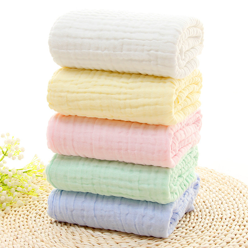 Simple impression Creative 6 couches Serviette de bain Gauze Baby
