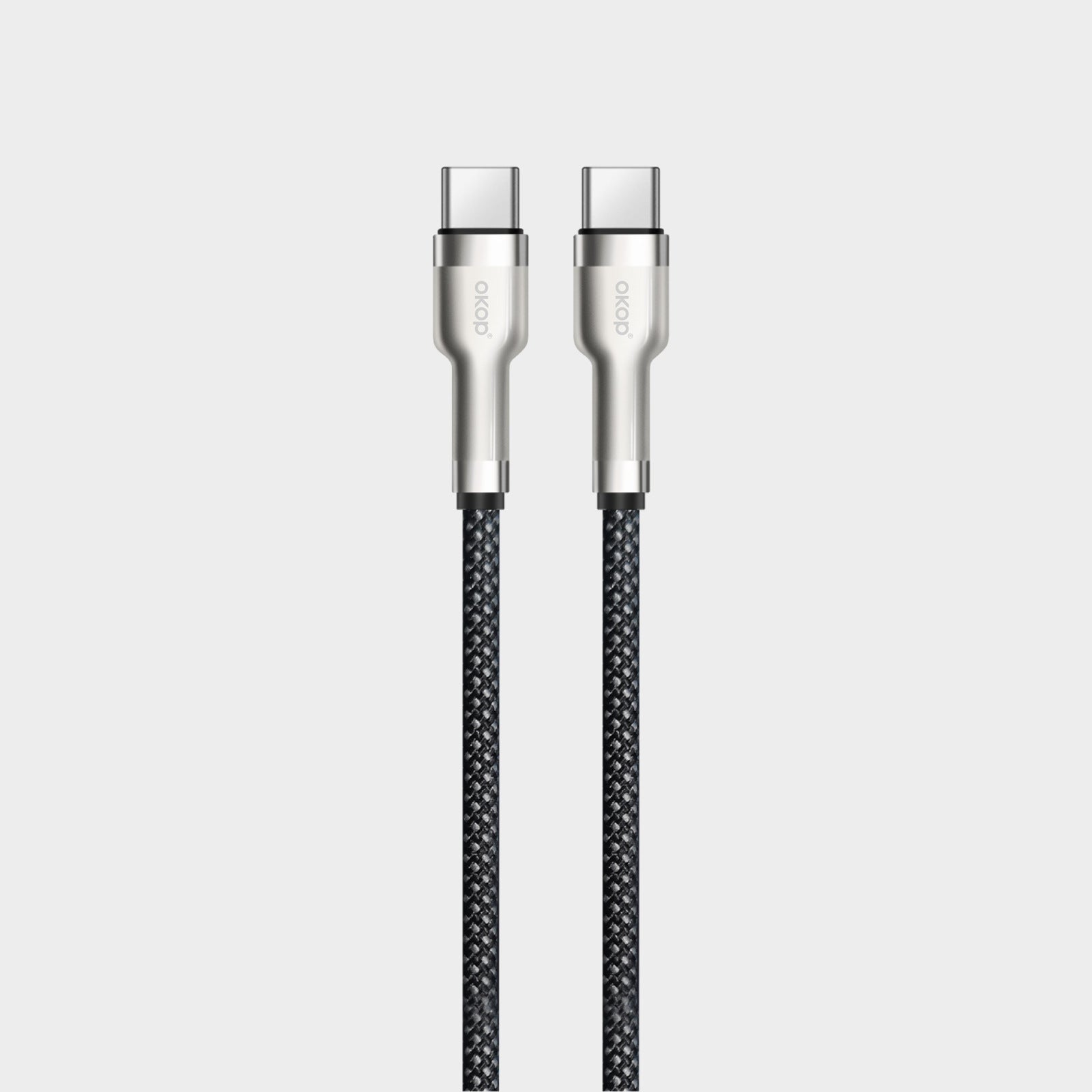 KP-318 Câble de données à charge rapide de 65W tressé Protection contre les surcharges durables Type-C Compatibl