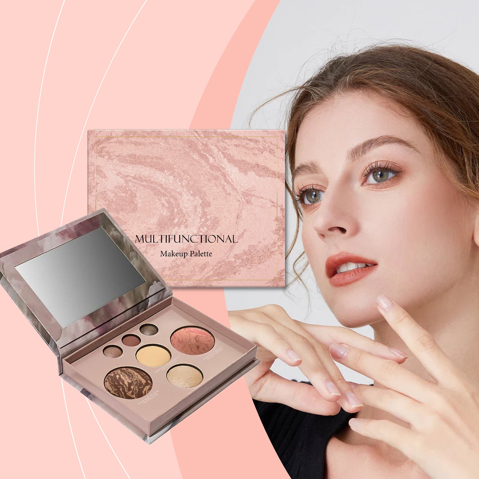 Palette de maquillage multifonctionnelle