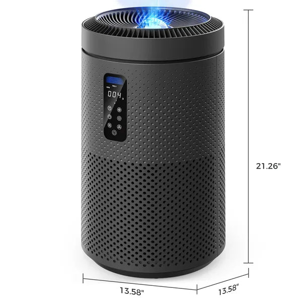 Purificateur d'air noir grande chambre