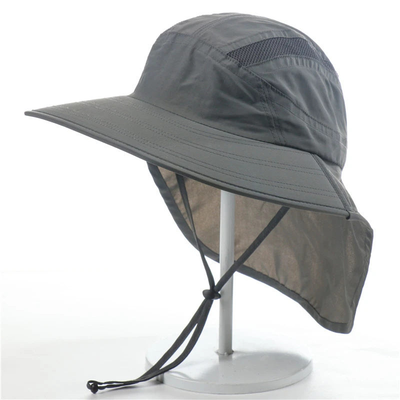Chapeau de protection solaire pour hommes de plein air d'été