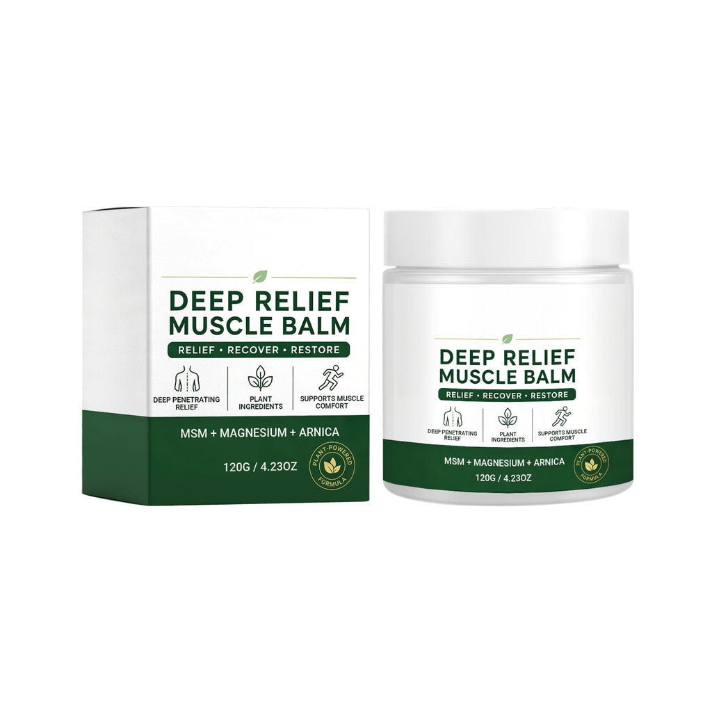 Baume musculaire de soulagement profond