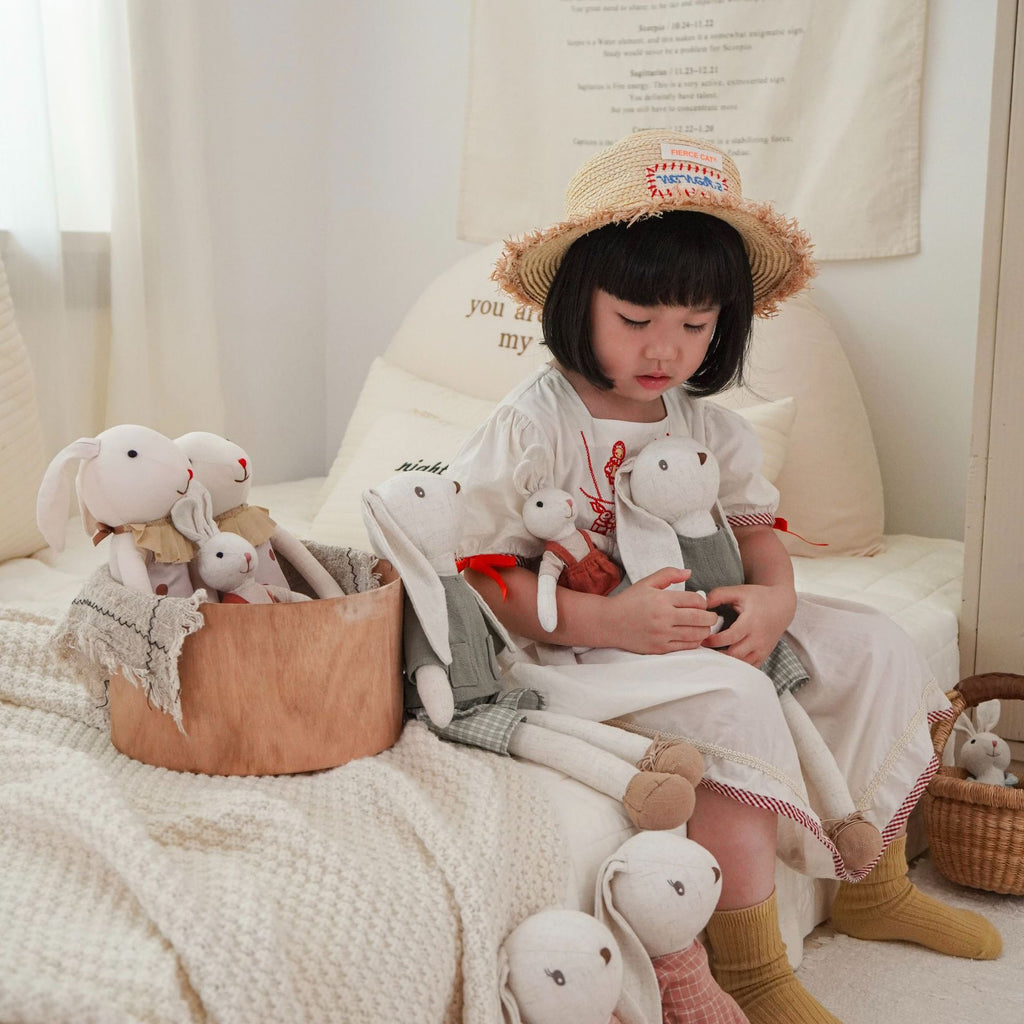 Jouet en coton cartoon pour réconforter les enfants tout en dormant