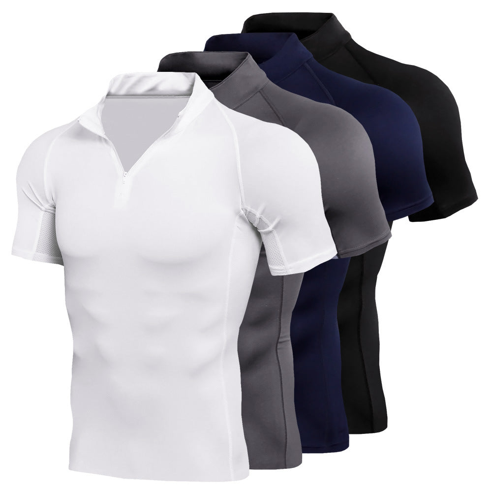 Ensemble personnel de formateur homme avec manches courtes