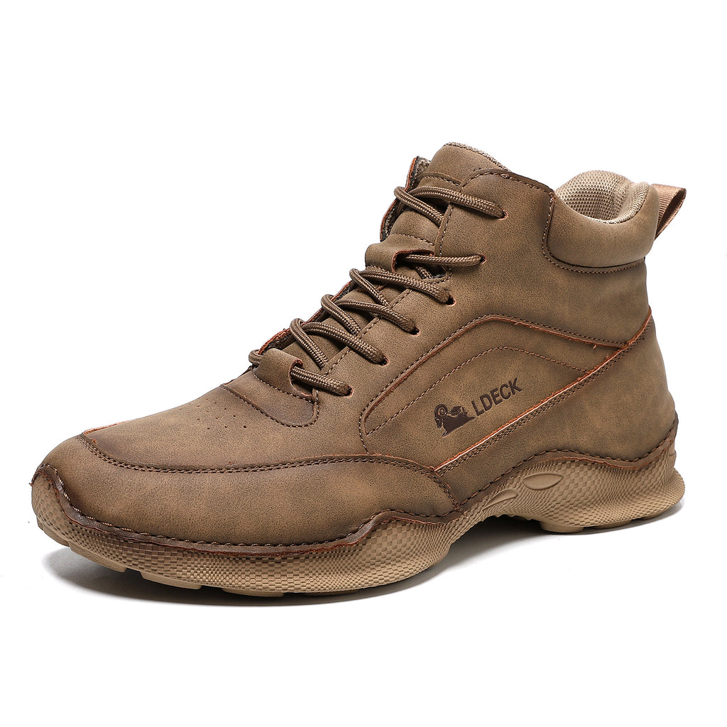 Chaussures décontractées à lacets plats pour hommes