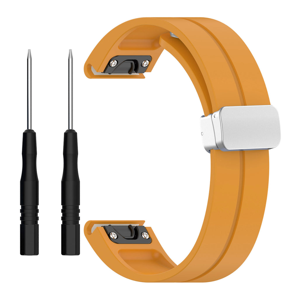 Bracelet en silicone à libération rapide