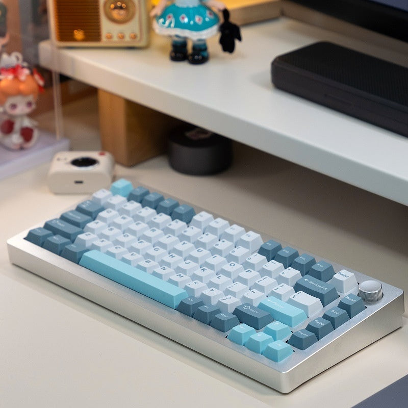 Kit de clavier mécanique Heiji Snake Aluminium Tuo Trois modes Pas de Bluetooth filaire