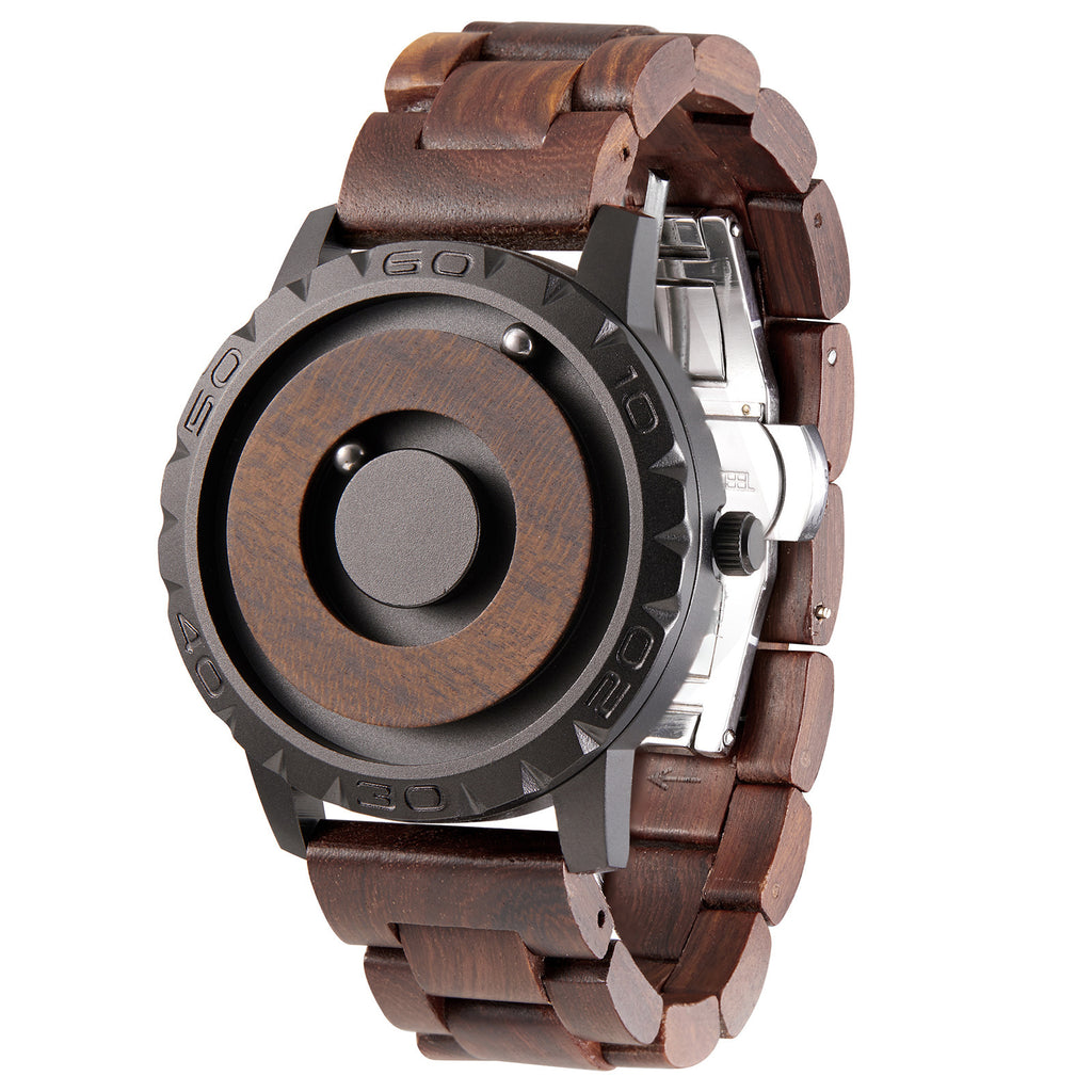 Boule magnétique personnalisé Montre de journal créatif