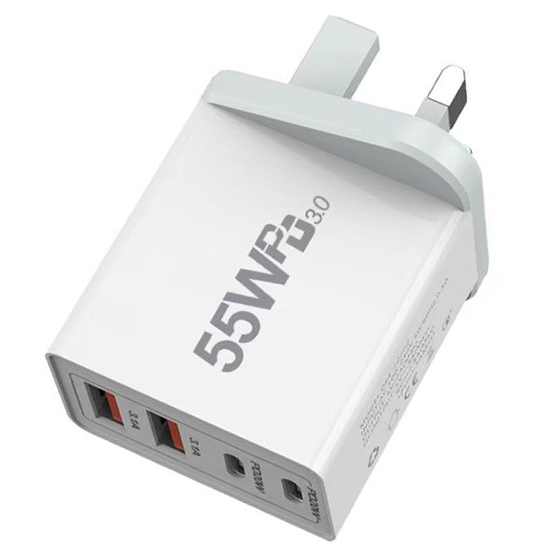 Prise de recharge mobile USB multi-port 55W