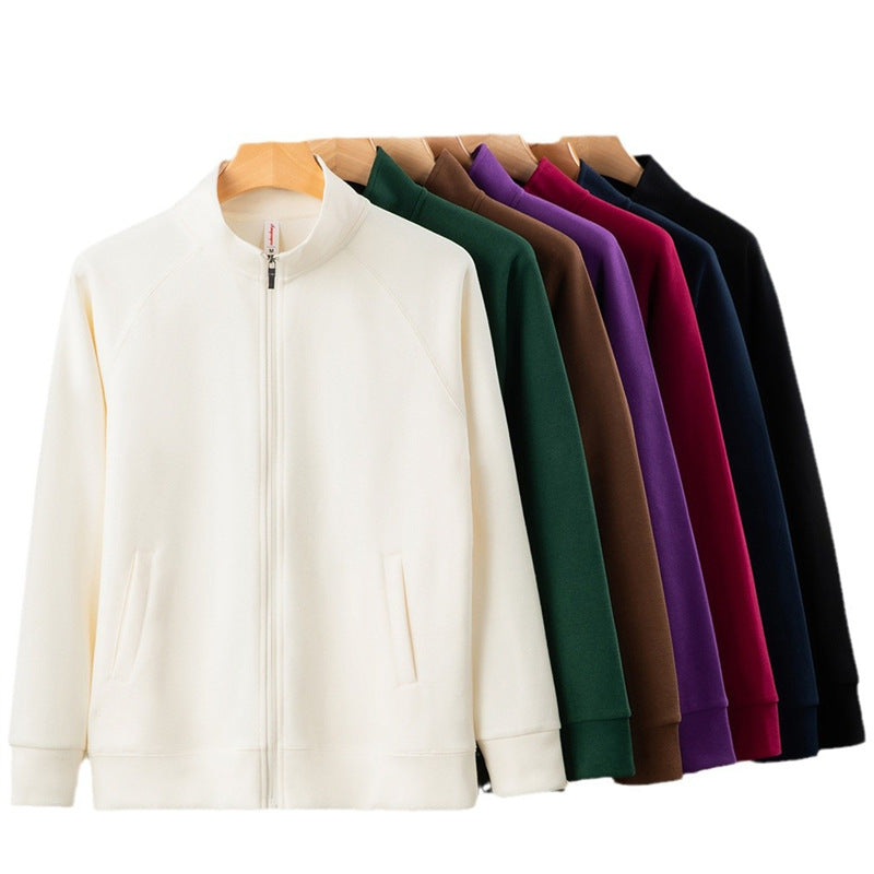 Zipper Chenille Coton manteaux hommes et femmes