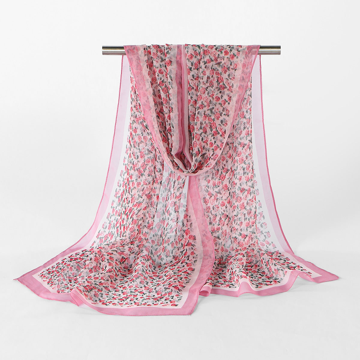 Floral Elegant Versatile Femmes Châle extérieur mode