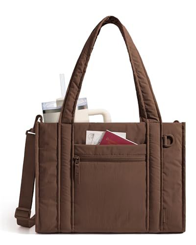 Femmes Fashionable Tote Grande capacité Minimaliste Toile Sac à épaule