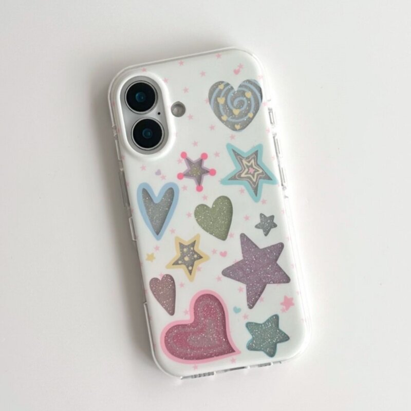 Love Star Mode Cas téléphonique personnalisé
