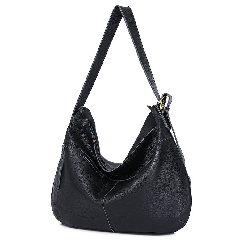 Sac de corps en cuir véritable en cuir doux