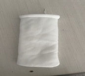 Filtre réservoir de poisson coton-magique sac-blanc-17X37cm-fibre chimique-1 pièce