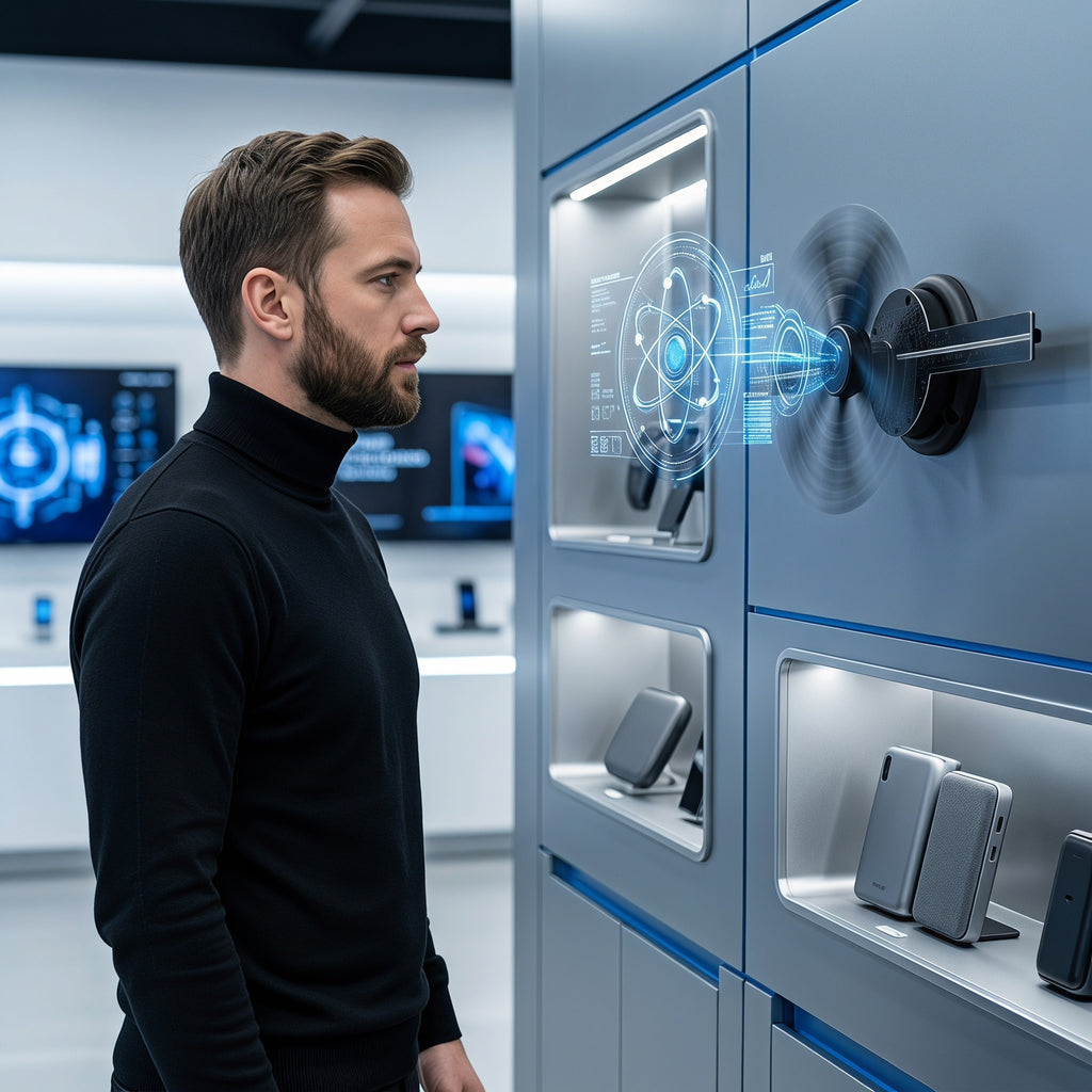 Wiilala 3D hologramme ventilateur 3D cercle App hologramme affichage publicitaire 224 lumières 11.81WiFi Ho