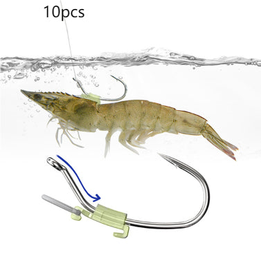 Pêche de plein air Crevettes lumineuses retour Fermoir