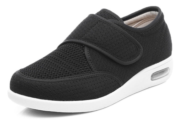 Chaussures de marche pour personnes âgées surdimensionnées sont respirables confortable